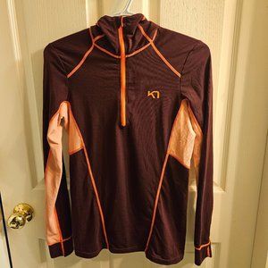 Kari Traa Baselayer 1/2 zip- size small